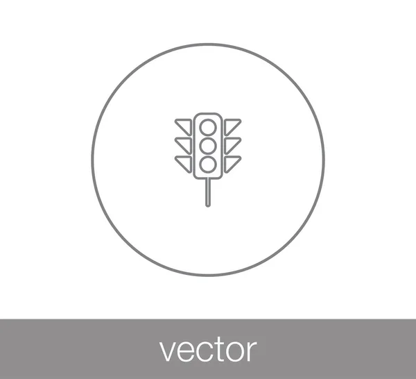 Icono de semáforo. — Vector de stock