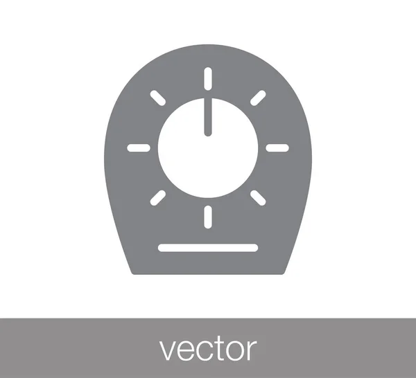 Icono del temporizador cocinero — Vector de stock