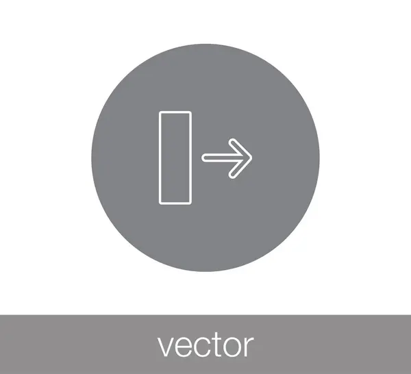 Interface de computador ícone simples —  Vetores de Stock