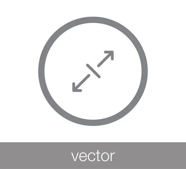 Icono de herramienta de escala . — Vector de stock