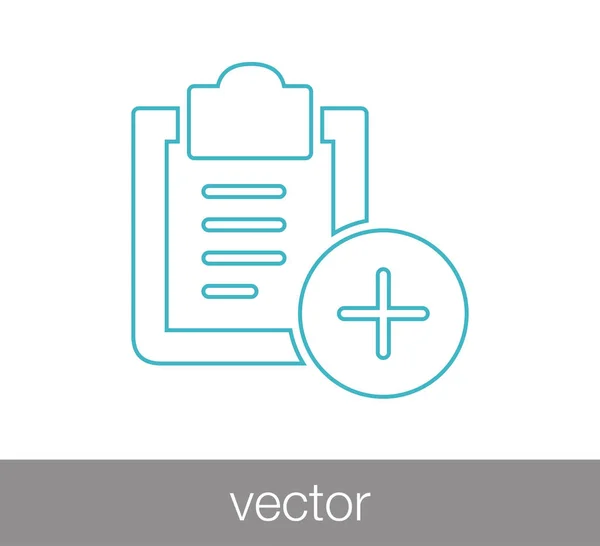 Design of file icon — Stock Vector