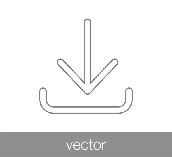 Descargar icono simple — Vector de stock