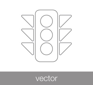 Trafik Işıkları Simgesi.