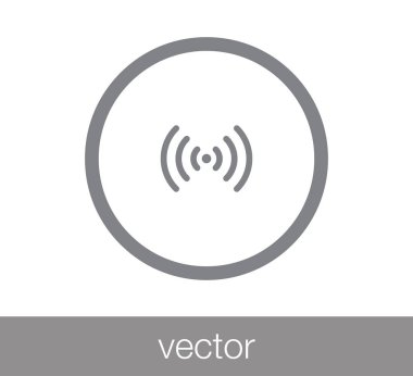 WiFi simgesi. Kablosuz simgesi.