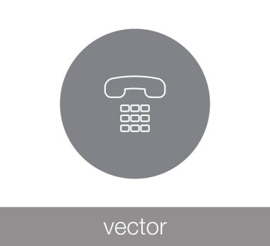 telefon web simgesi.