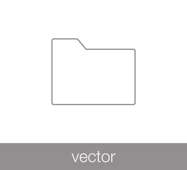 basit klasör simgesi