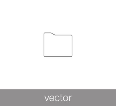 basit klasör simgesi