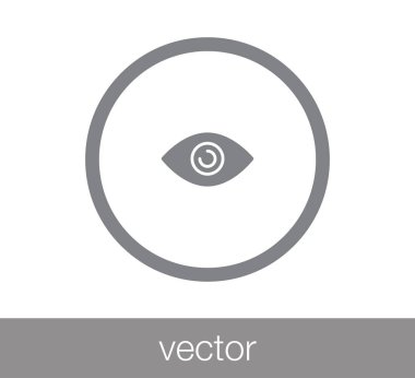 göz web simgesi.