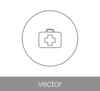 İlk yardım çantası simgesi