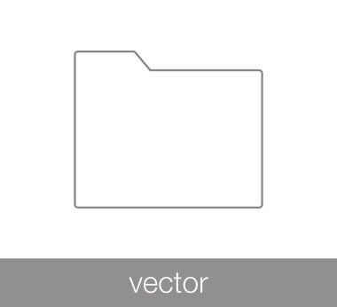 basit klasör simgesi