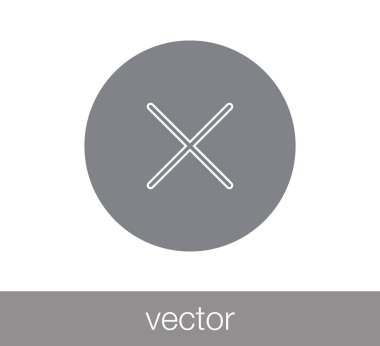 Yakın işareti simgesi.