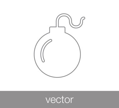 yuvarlak bomba simgesi