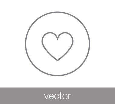 kalp simgesi. simge gibi