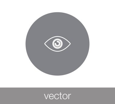 göz web simgesi.