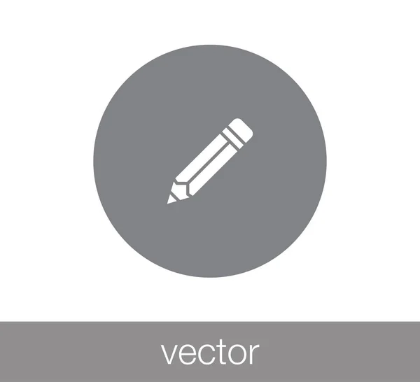 Pencil simple icon — Stock Vector