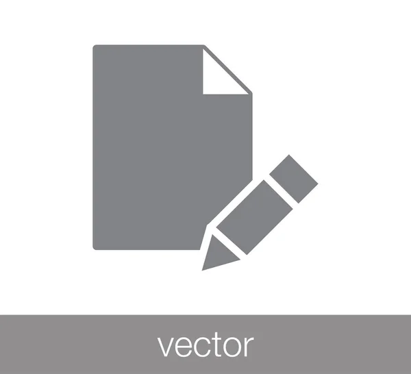 Diseño de icono de archivo — Vector de stock