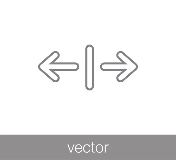 Icono de herramienta de escala — Archivo Imágenes Vectoriales