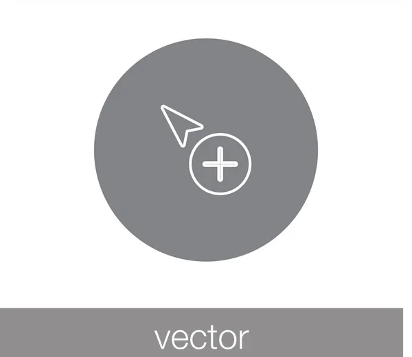 Cursor icon. pointer icon. — Stock Vector