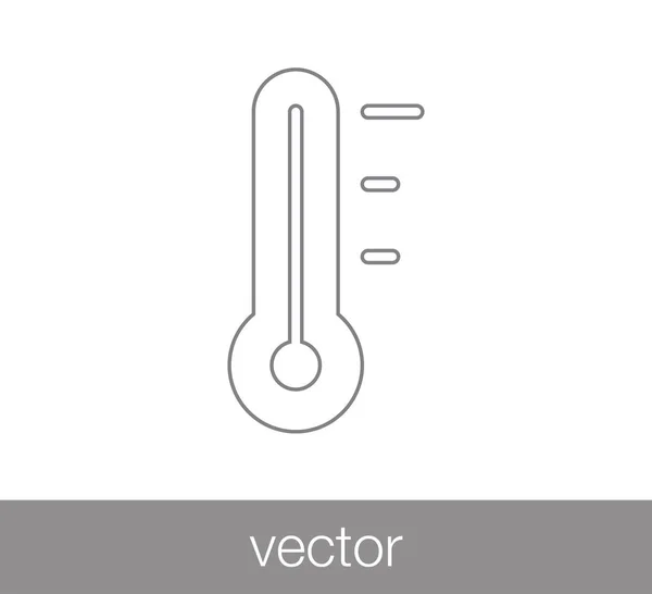 Design des Temperatursymbols — Stockvektor