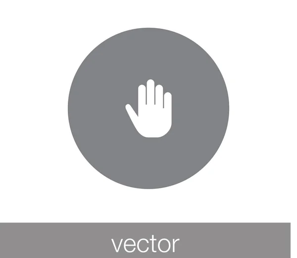 Touch gesture icon. — Stock Vector