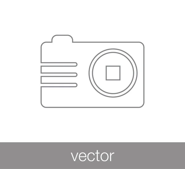 Photo camera icon. — Stock Vector