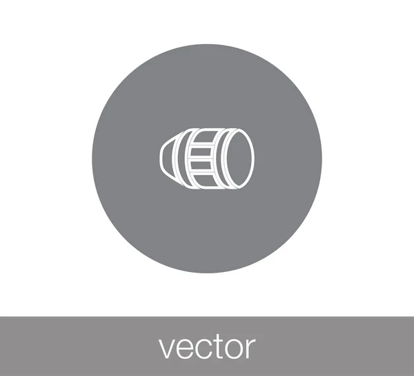 Lens web icon. — Stock Vector