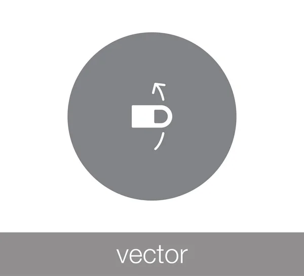 Toca el icono del gesto — Vector de stock