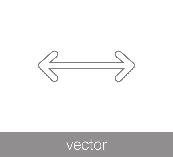 Interface ordinateur icône simple — Image vectorielle