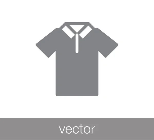 Koszulka prosty ikona — Wektor stockowy