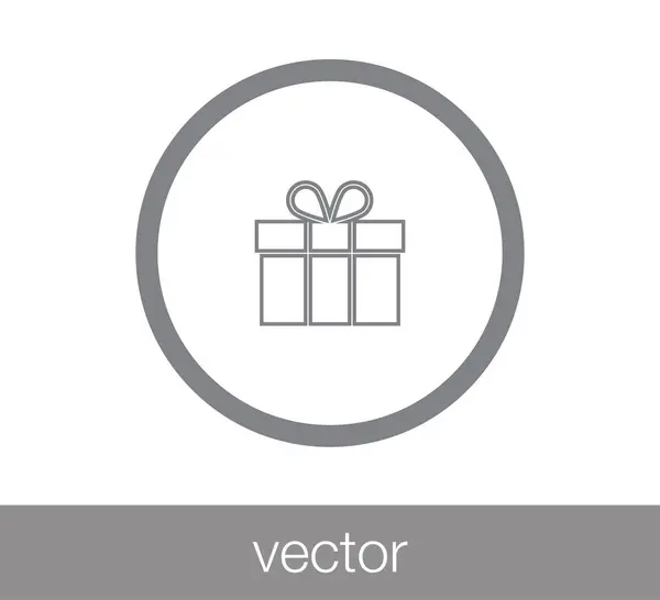 Gift icon. Present icon. Surprise icon. — Stock Vector