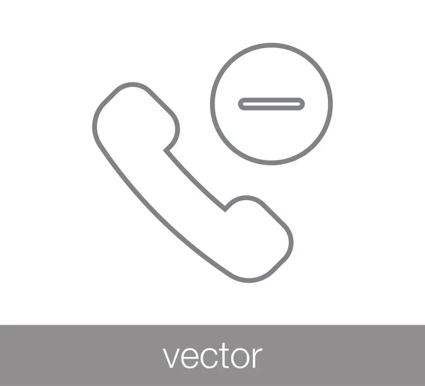 Telefone Ícone de chamada . — Vetor de Stock