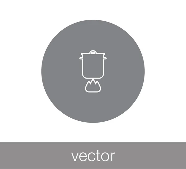 Illustration icône Pan — Image vectorielle