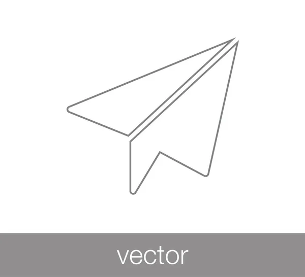 E enkel ikon — Stock vektor