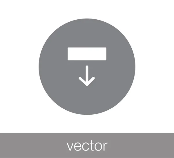 Descargar icono simple — Vector de stock