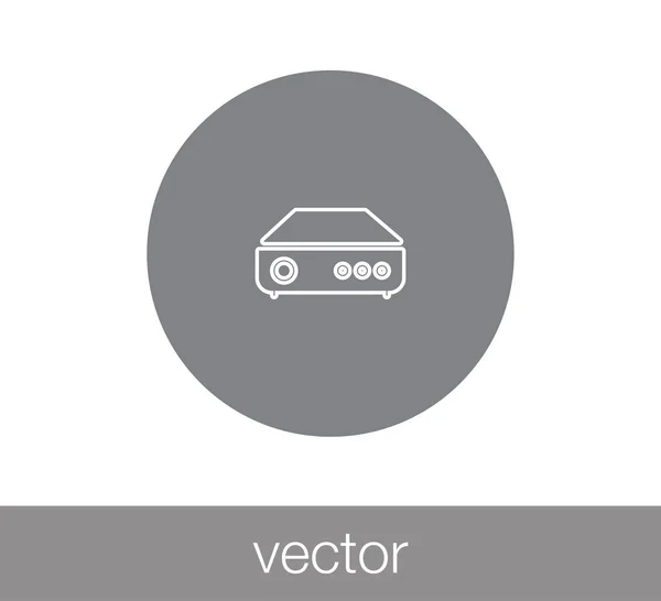 Icono del router Wi-Fi — Vector de stock