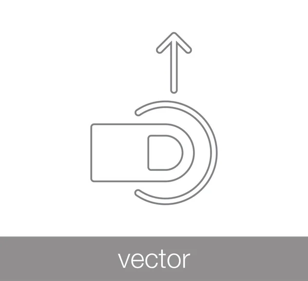 Toca el icono del gesto — Vector de stock