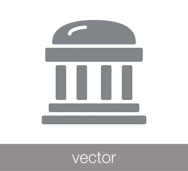 Icono web de la universidad — Vector de stock