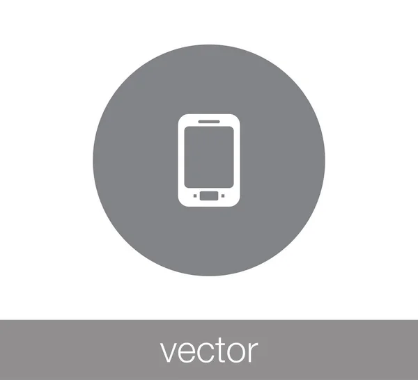 Icono del teléfono móvil. — Vector de stock