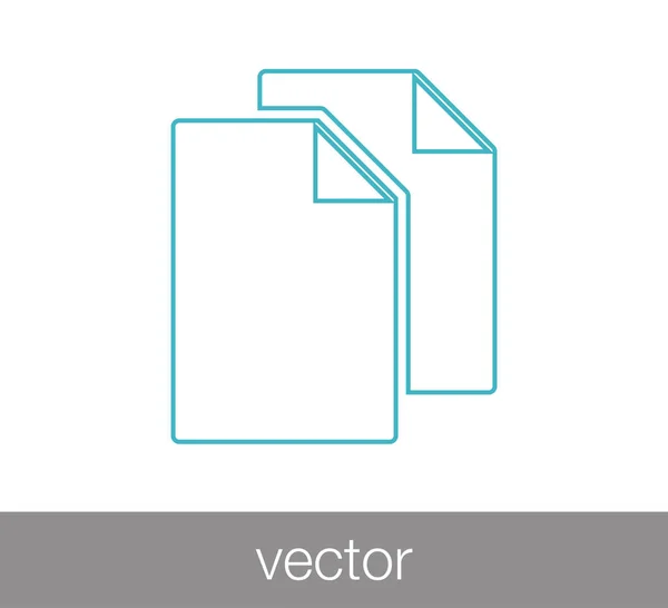 Дизайн піктограми файла — стоковий вектор