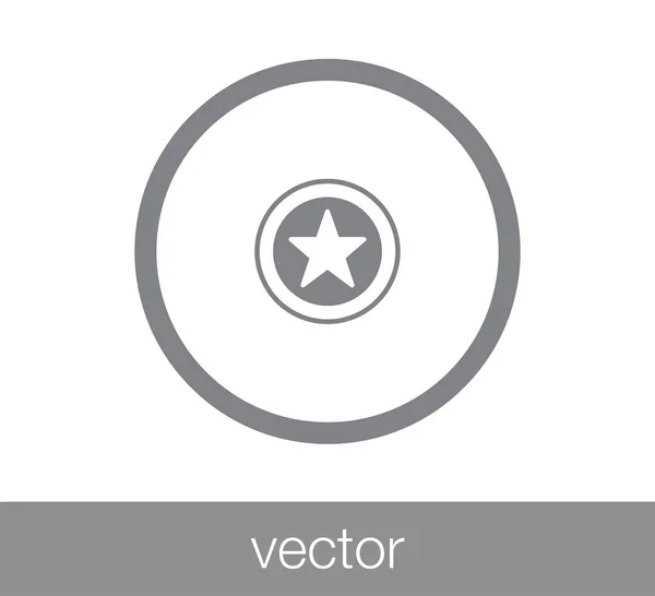 Star-Webikone — Stockvektor