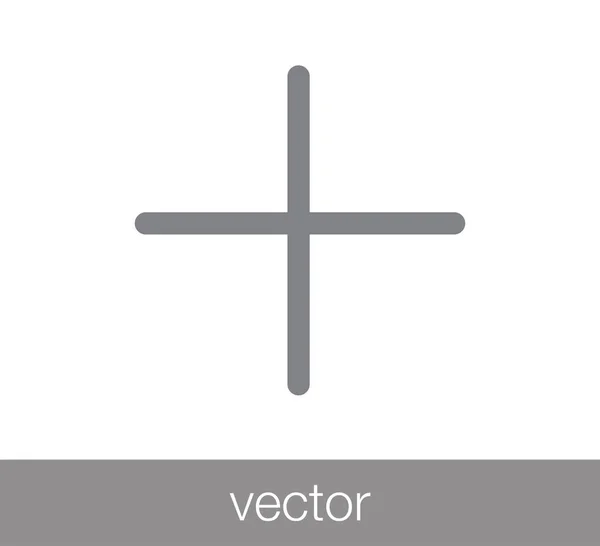 컴퓨터 인터페이스 간단한 아이콘 — 스톡 벡터