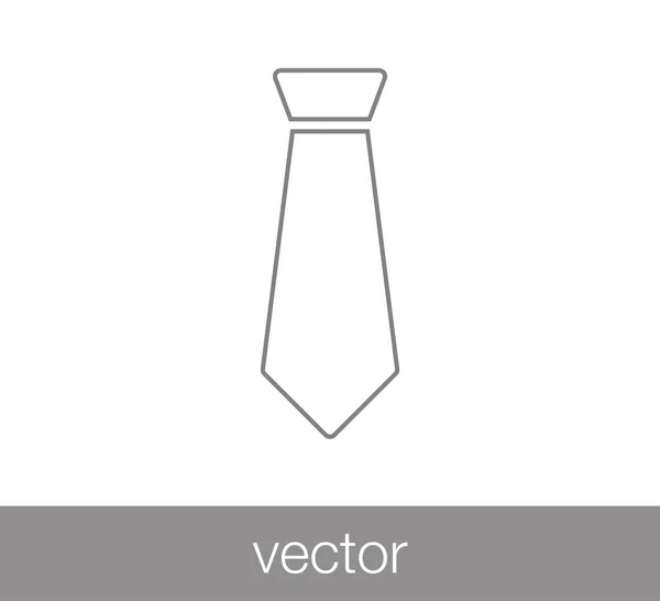 Gravata ícone simples — Vetor de Stock