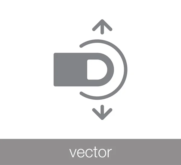 Toca el icono del gesto — Vector de stock