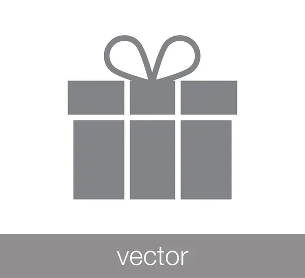 Gift icon. Present icon. Surprise icon. — Stock Vector