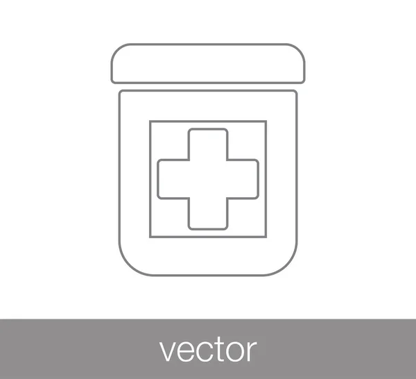 Drogas ícone simples — Vetor de Stock