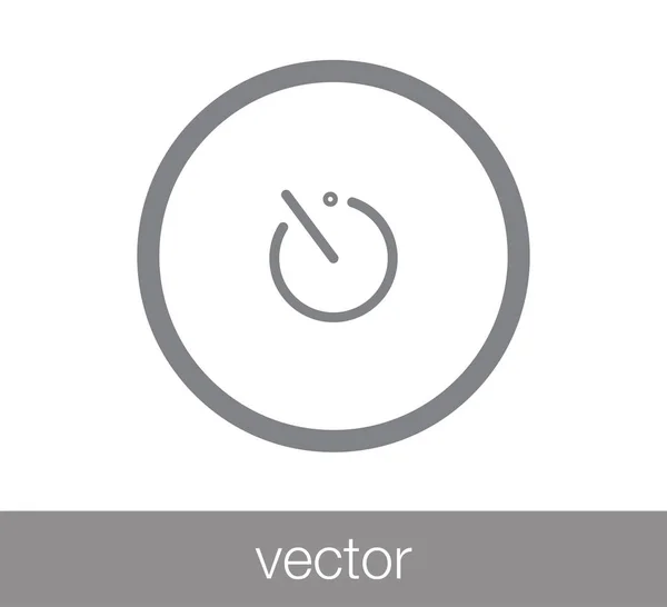 Ikona prosty interfejs komputera — Wektor stockowy