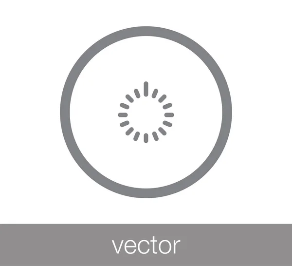 Computer interface simple icon — Stock Vector