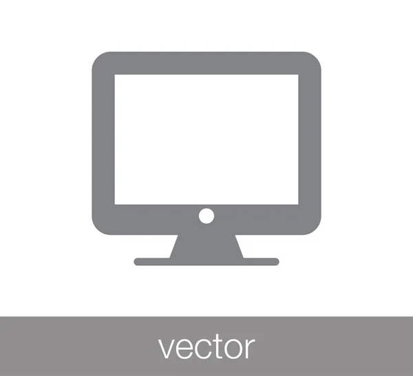 Kijelző ikon illusztráció — Stock Vector