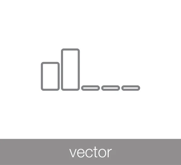 Phone signal icon. — Stock Vector