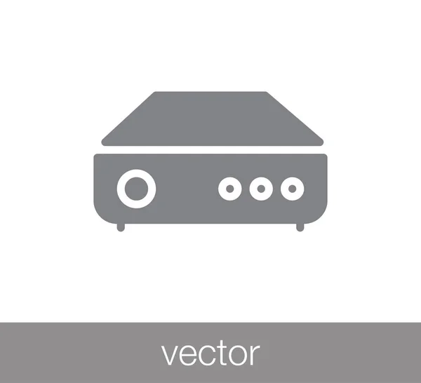 Значок маршрутизатора Wi-Fi — стоковый вектор